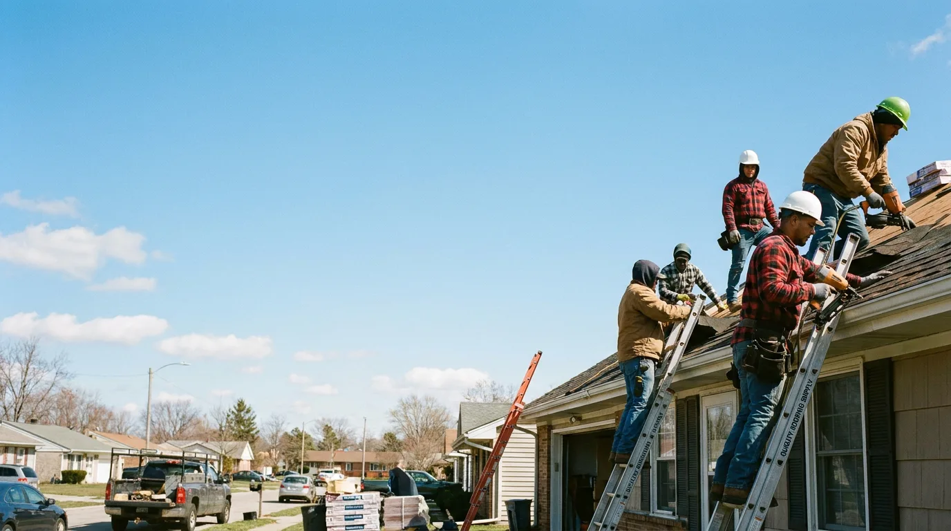 Roofing in Fort Recovery, OH near me